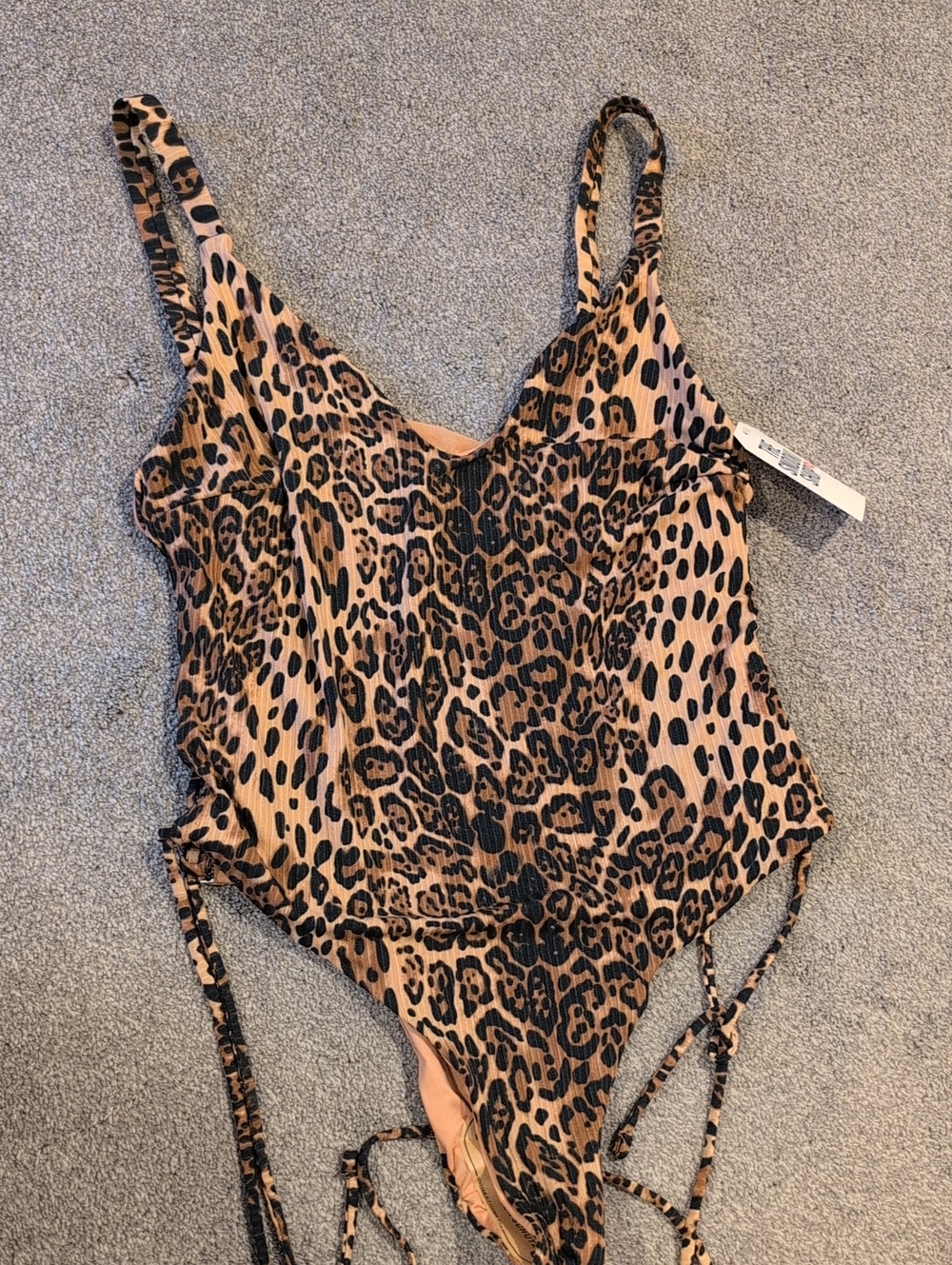Snooki Shop Leopard Print One-Piece Swimsuit